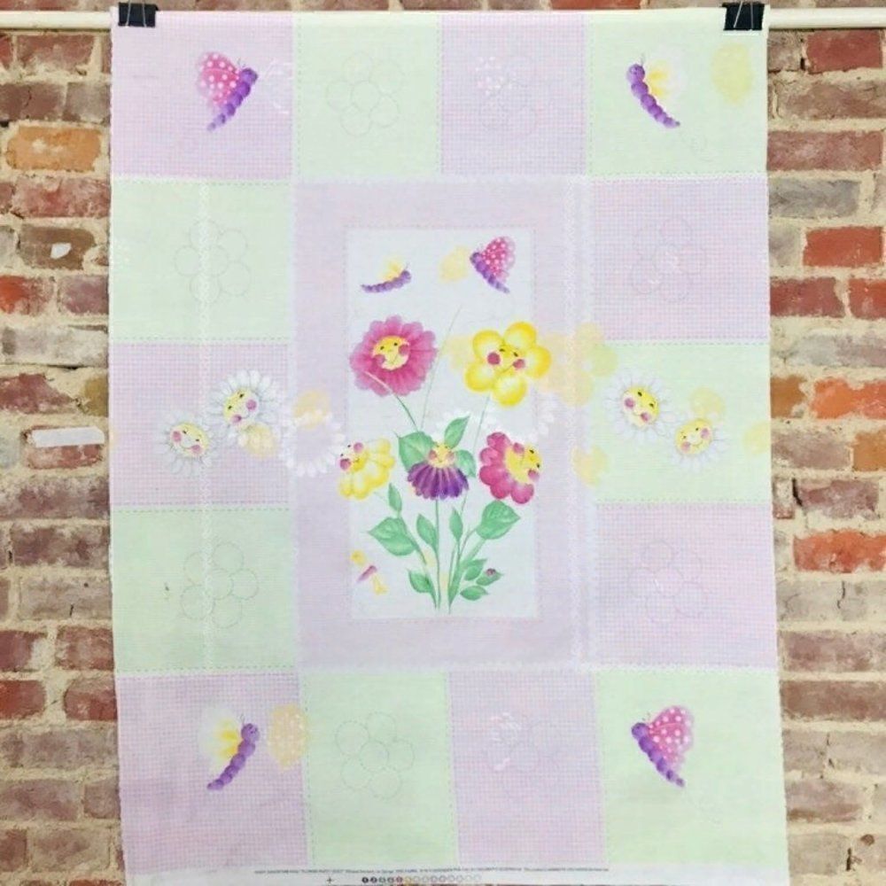 Daisy Kingdom Flower Party Quilt Fabric